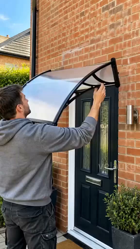Give Your Doorway or Window Extra Shelter Without Losing Natural Light!