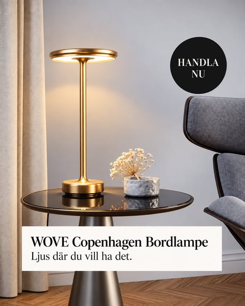 Trådlös ljus, ingen kabel