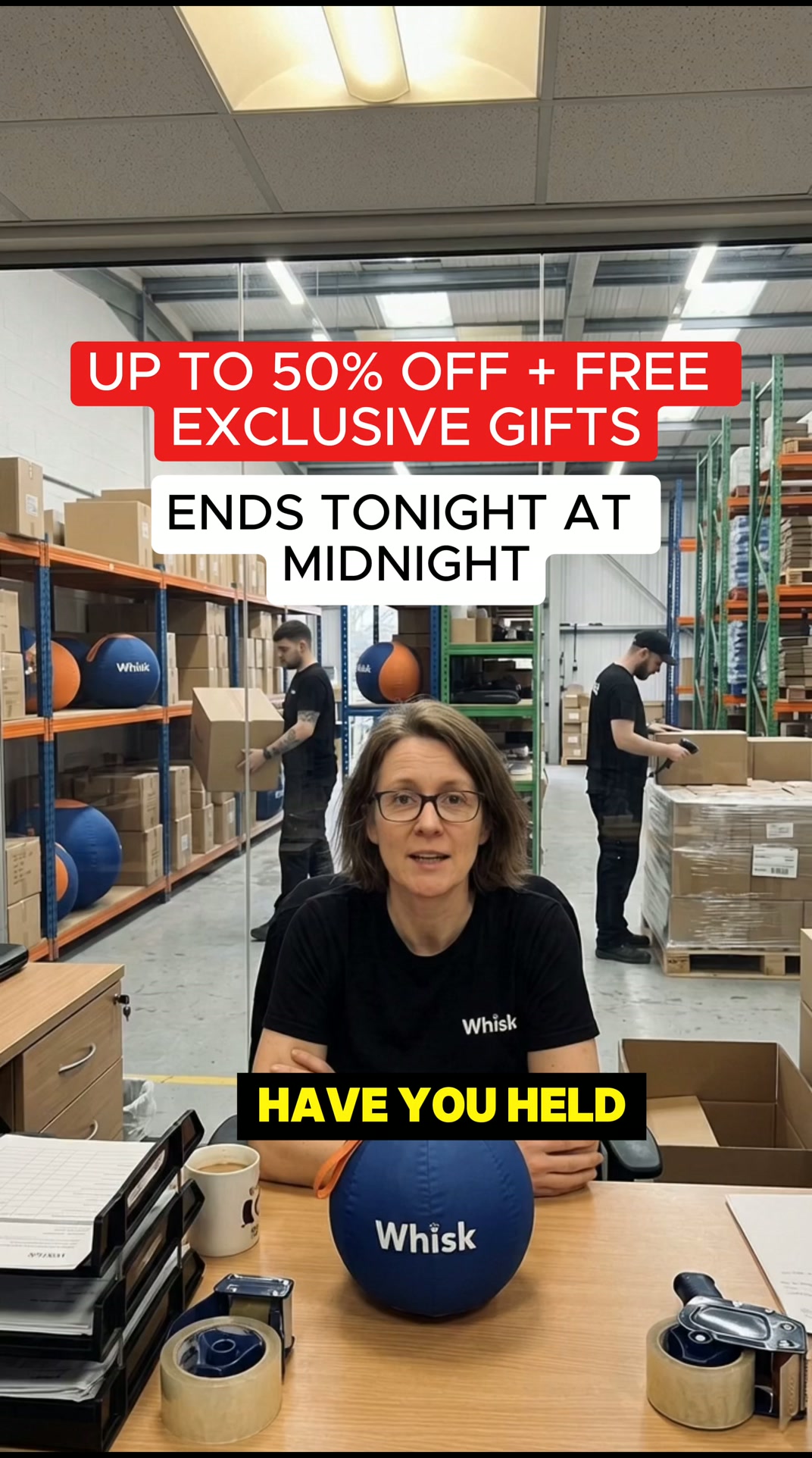 50% Off Ends at Midnight