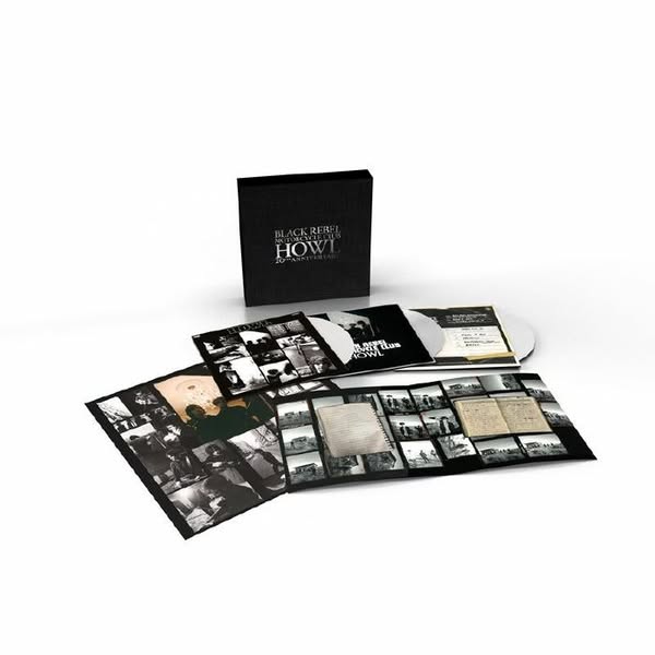 Howl (20th Anniversary Edition) - Black Rebel Motorcycle Club - white vinyl 3xLP box set +poster + booklet in spot-varnished sleeve