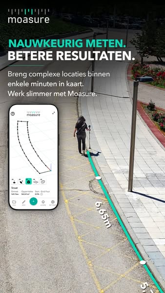 Meet & teken onregelmatige werklocaties