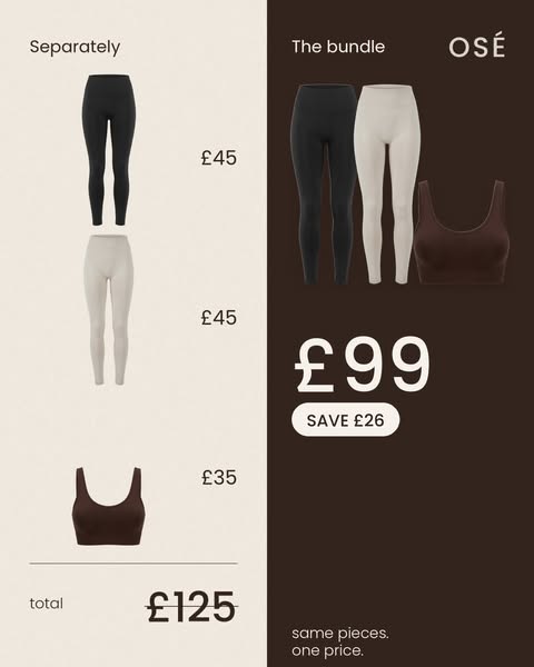Worth £125. Yours For £99.