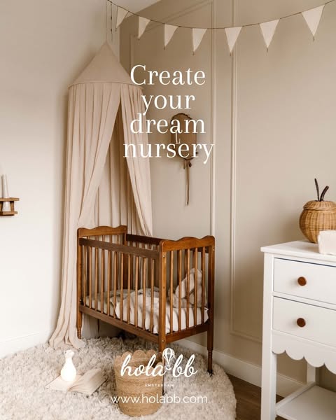 Rose Vintage Crib