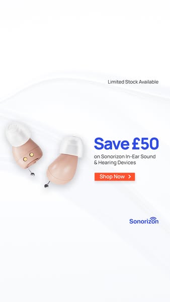 SAVE £50 | Sonorizon Hearing Amplification
