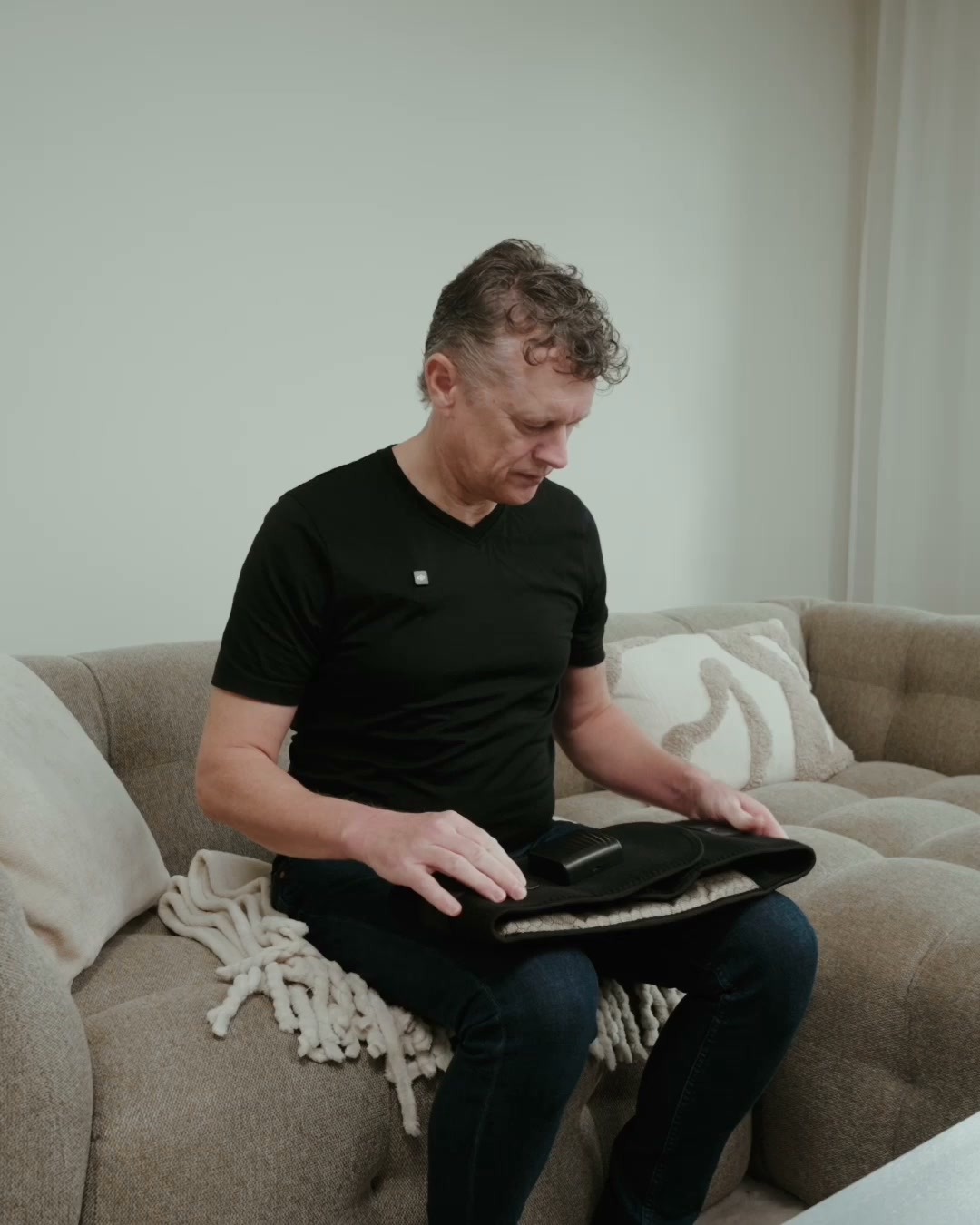 Det siger vores testperson om massagebæltet