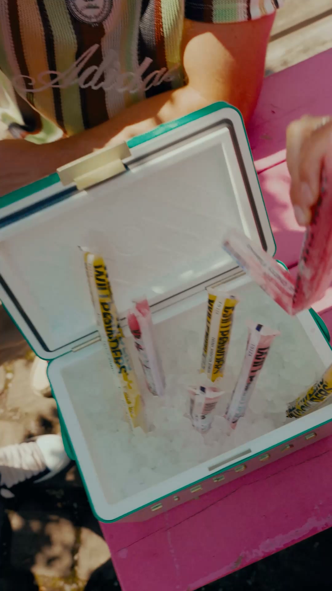 The First Electrolyte Ice Pop