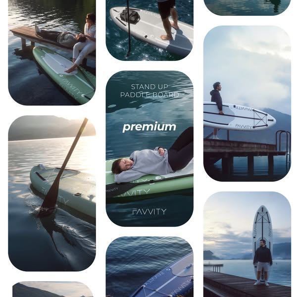 Favvity SUP Board – Performance, die dich auf dem Wasser trägt