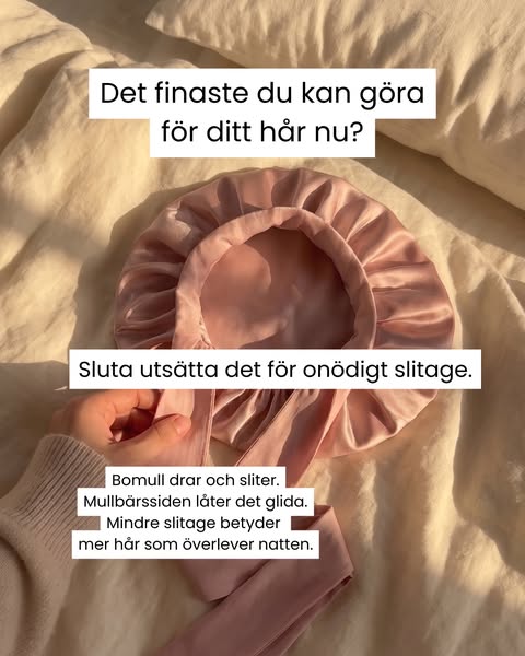 Stoppa slitaget. Skydda skört hår.