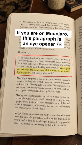 If you are on Mounjaro, this paragraph is an eye opener
