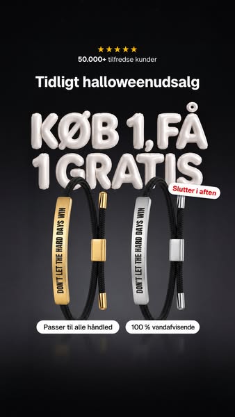 KØB 1, FÅ 1 GRATIS I DAG