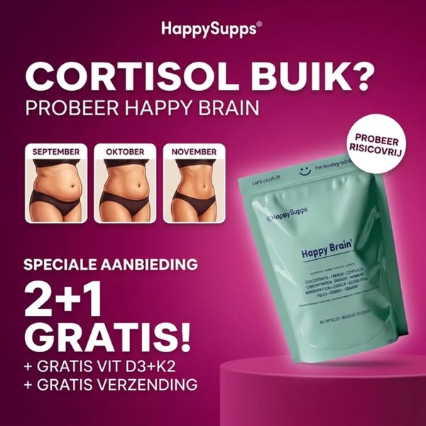 Fix je cortisol. Fix je lichaam.