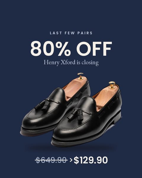 Closing Sale: 80% Off