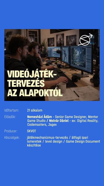 Tervezd meg a saját videójátékod!