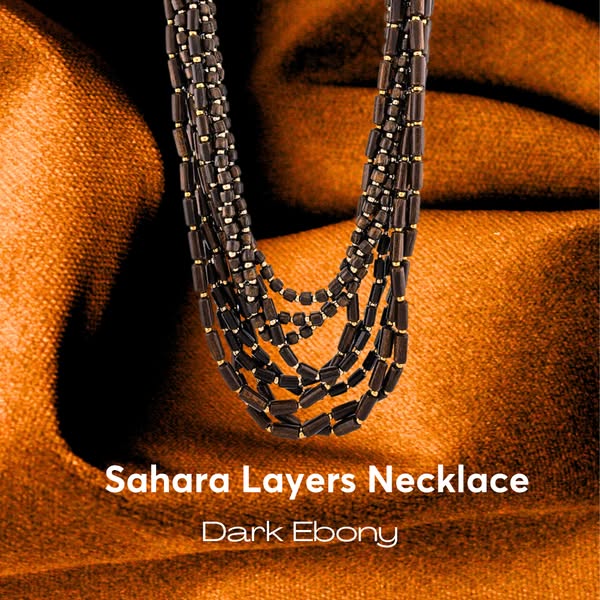 Sahara Layers Necklace: Boho Κομψότητα