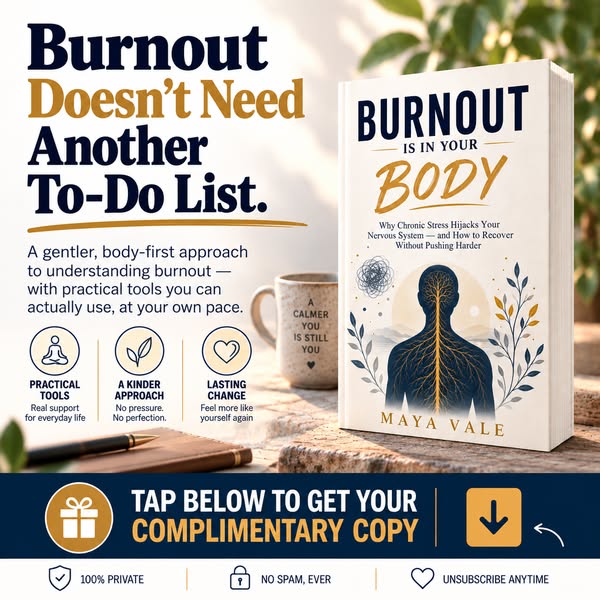 Burnout Doesn’t Need Another To-Do List