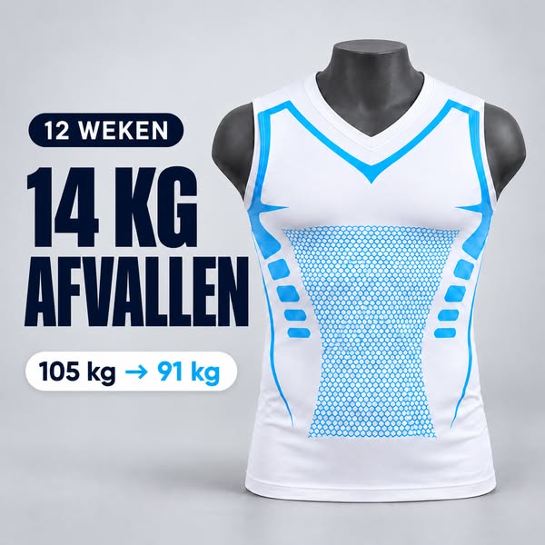 40+ en kom je maar niet van dat buikje af? Probeer dit