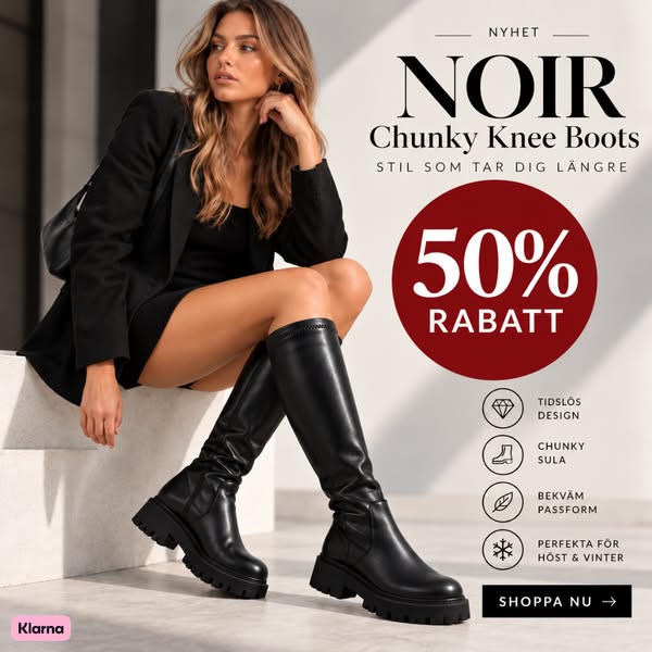 50% RABATT – dina nya favoritboots