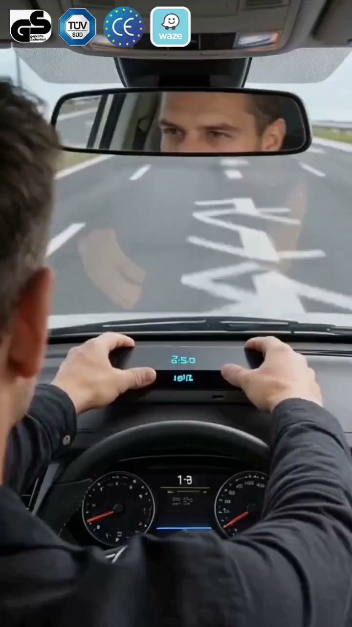 Car Head-Up Display with GPS