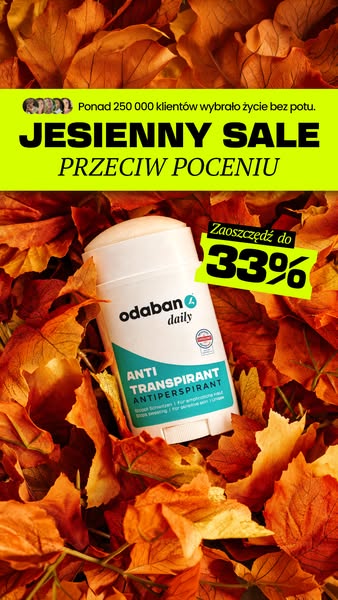 Koniec z plamami potu!