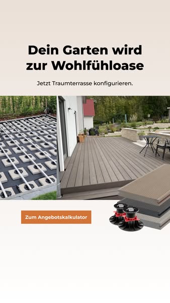 Deine Traumterrasse – in 2 Minuten kalkuliert