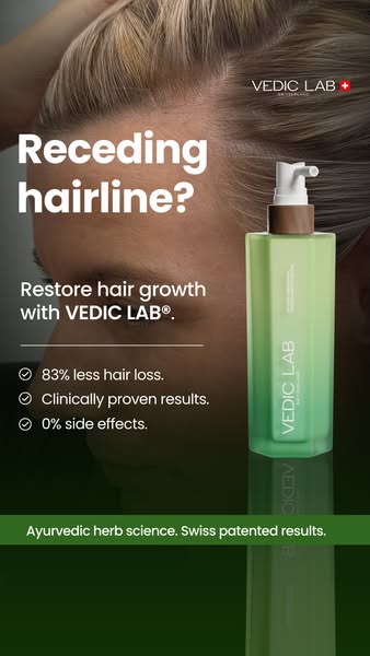 Up to 83% less hair loss