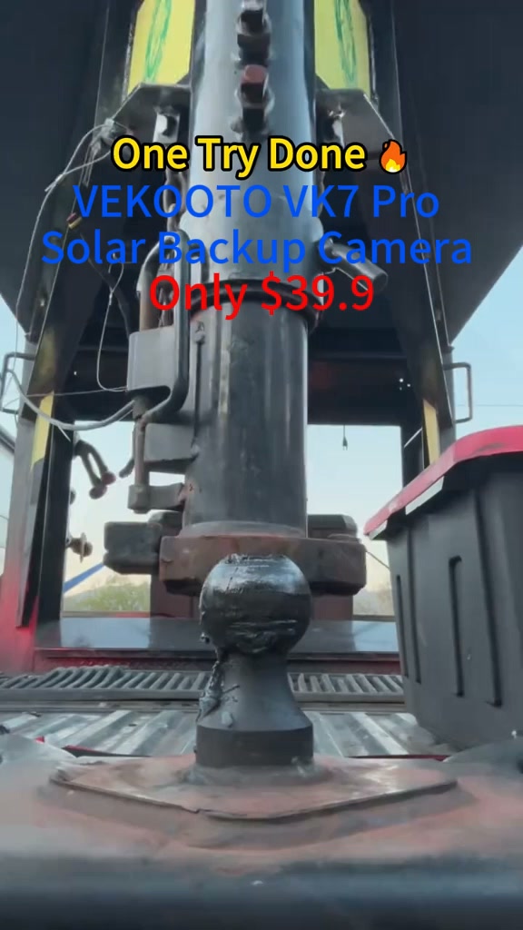VEKOOTO VK7 Pro Solar Backup Camera | Only $39.9