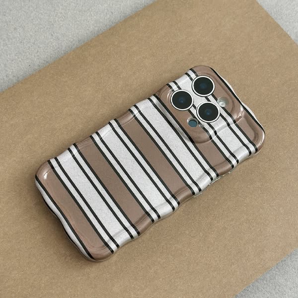 Wavy Phone Case - Retro Stripes