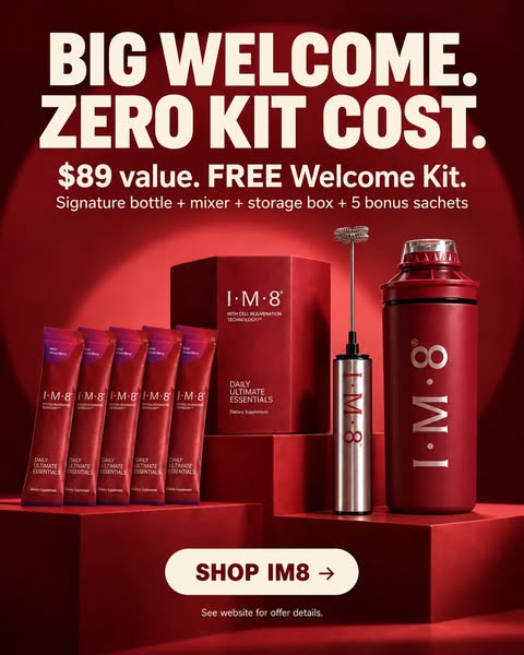 Free IM8 Welcome Kit With Subscription