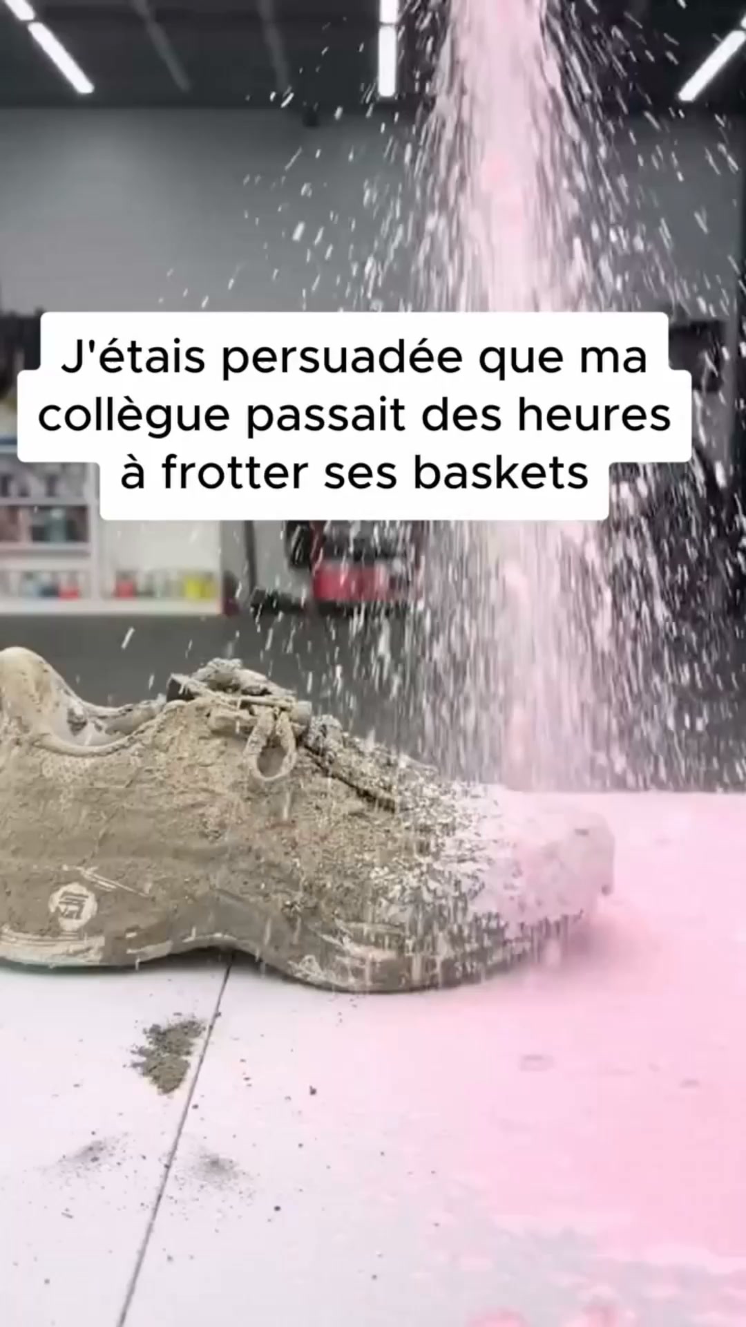 Des baskets propres. Sans effort.