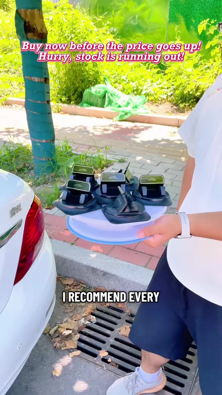 Car phone holder 360 degree rotation