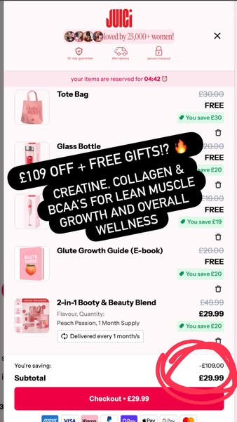 subscribe & save for 25% off + free gifts
