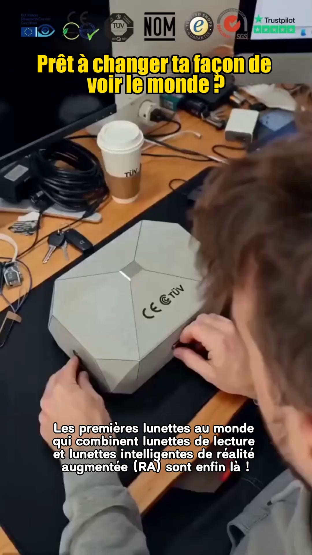 Des lunettes qui scannent vos aliments et traduisent 32 langues en direct ? Le futur est enfin là, directement sur votre nez !