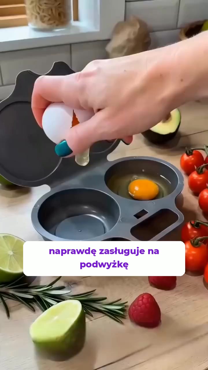 Jajka w koszulce w 90 sekund