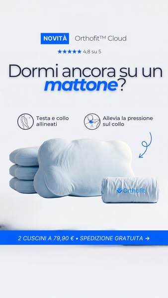 Vuoi dormire su una nuvola?