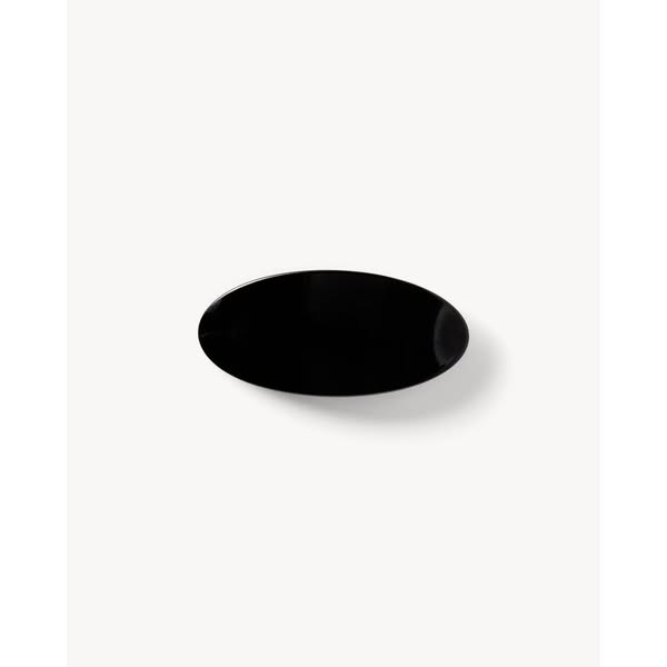 CBK Collection - Oval fransk barrette svart