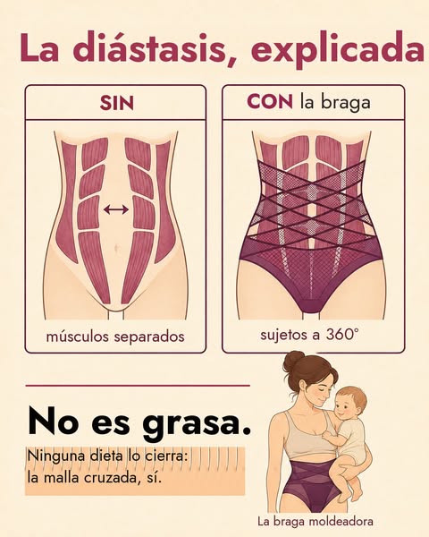 La diástasis, explicada