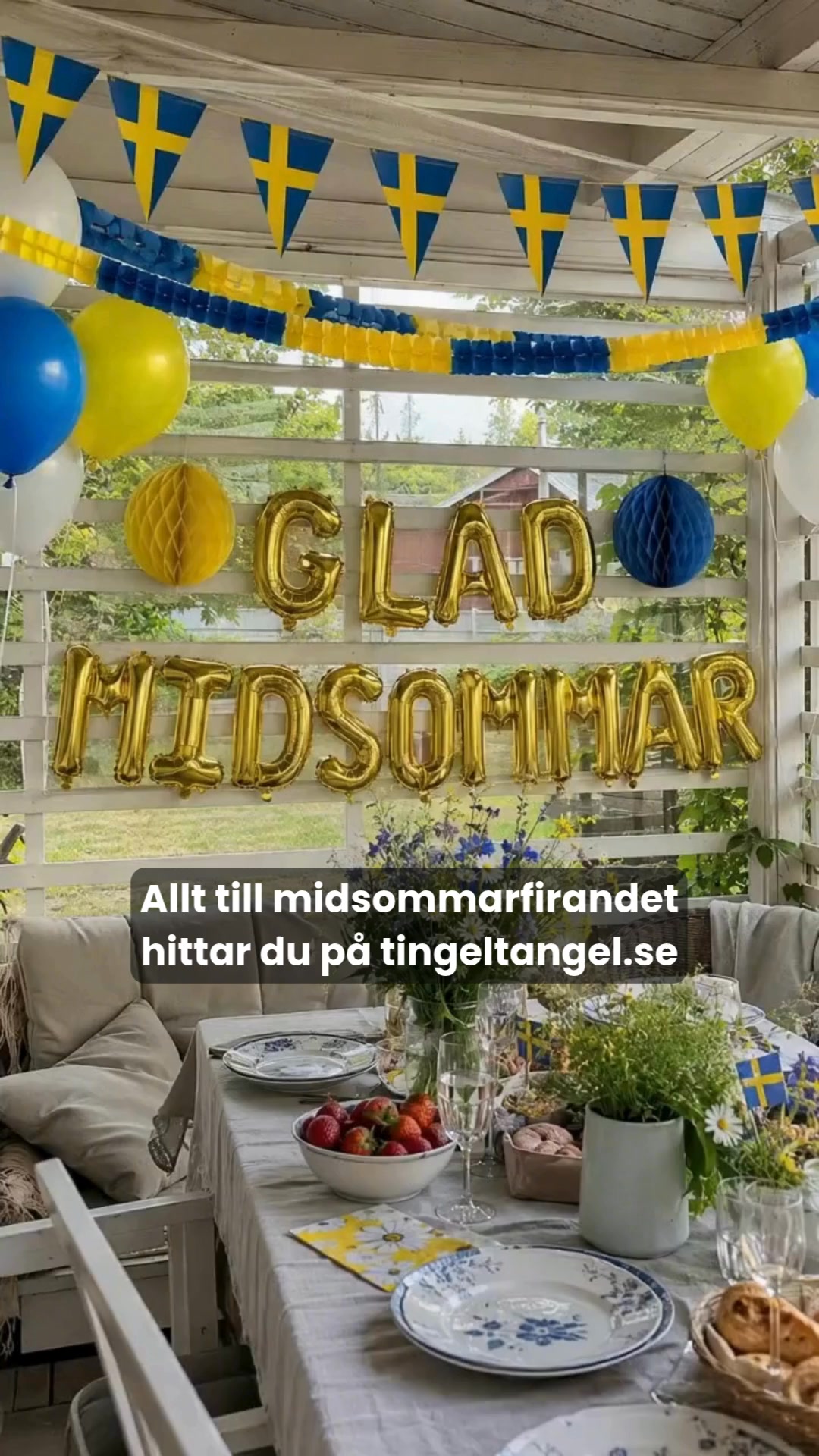 Allt du behöver för årets midsommarfest