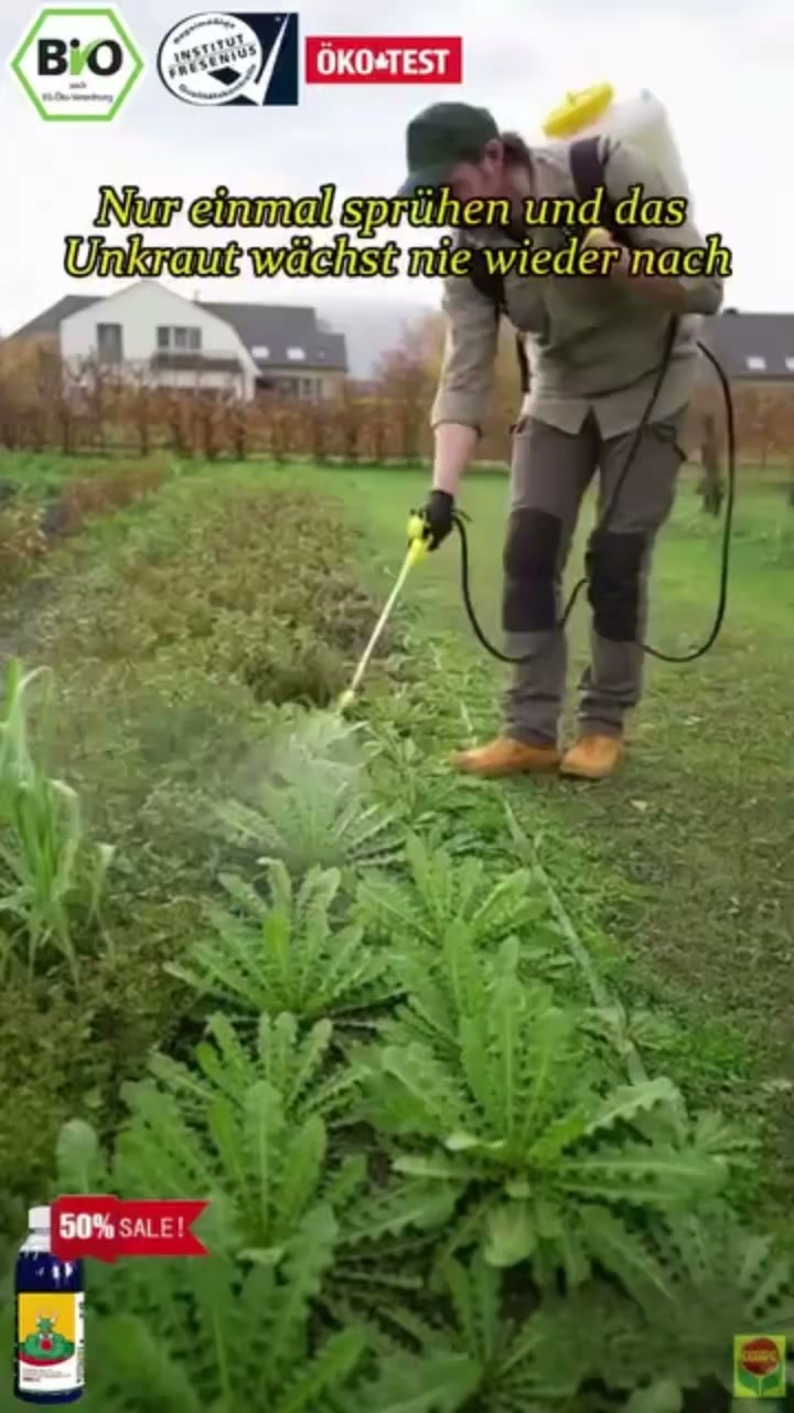 Schluss mit lästigem Unkraut! Effektive Unkrautbekämpfung für Garten & Landwirtschaft