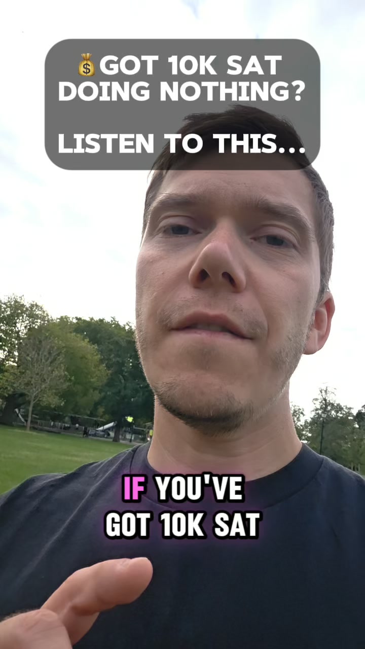 Got 10k doing nothing?