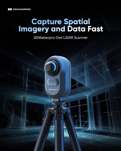 3DMakerpro Owl LiDAR Scanner