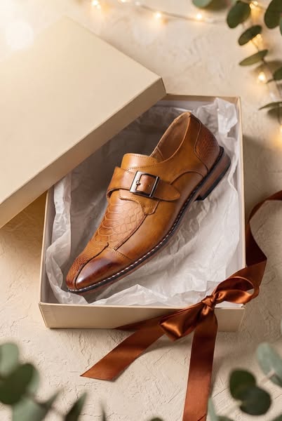 Belgravia Leather Monk Loafers