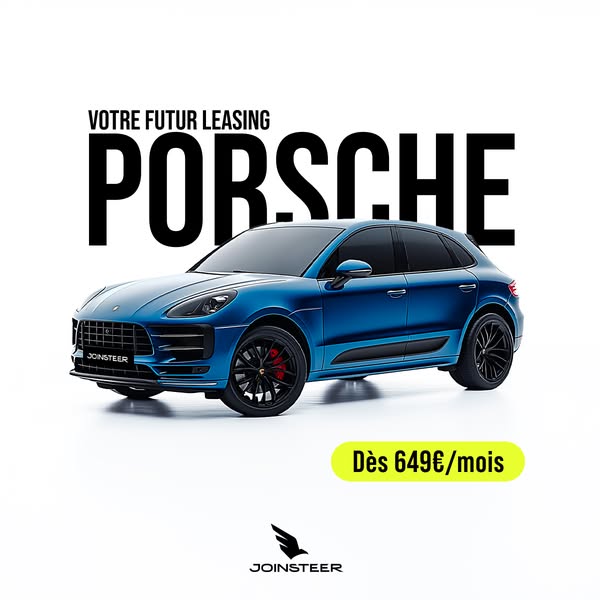 Porsche dès 649€ / mois