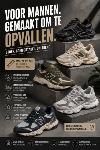 OOK VOOR MANNEN. EN HOE.