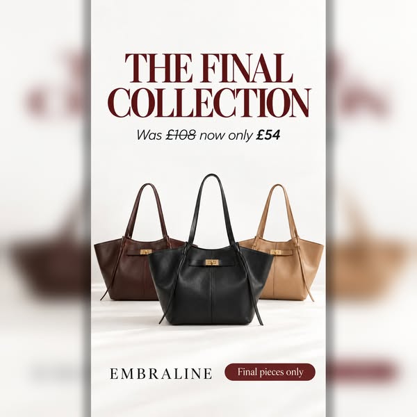 Goodbye to Our Bags, Hello Elegance
