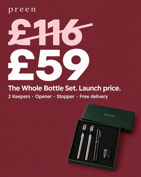 The Whole Bottle Set: £59 (was £116)