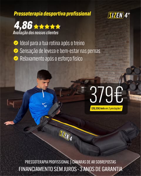 Pressoterapia SIZEN 4+