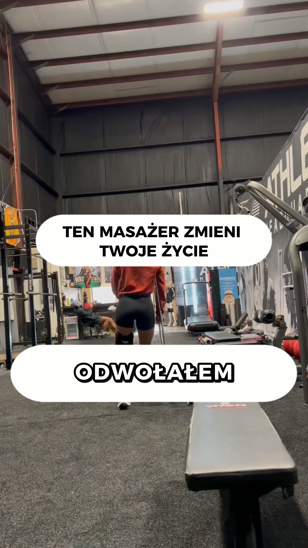 Znowu zrezygnowałeś ze spaceru przez „to” kolano?