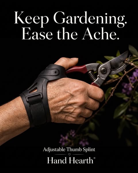The ache when you grip the shears.