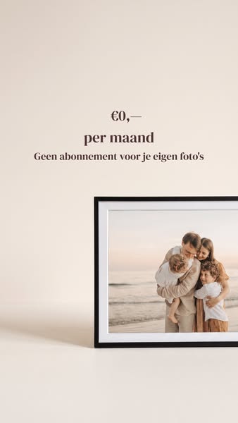 Nul euro per maand