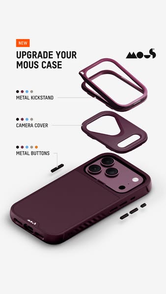 Mous Cases for iPhone 18